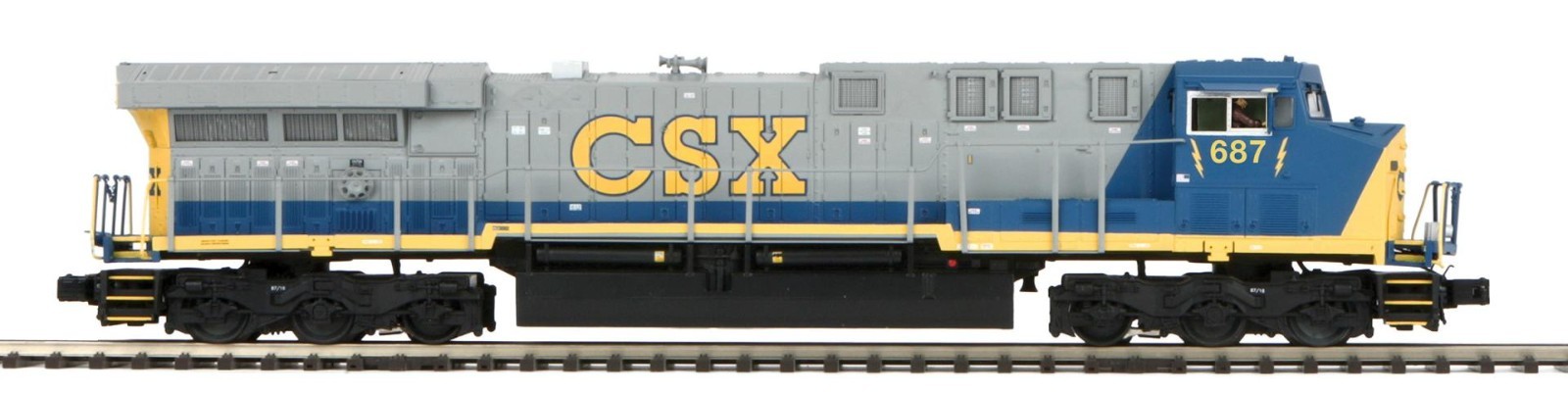 MTH 20-21878-1 CSX AC6000 Diesel w/ Proto 3 NIB