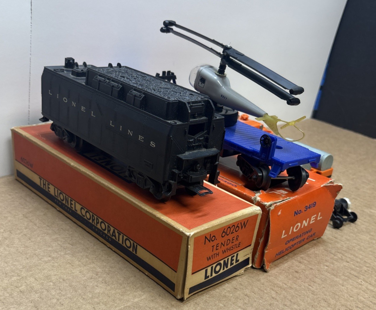 Vintage Lionel O Gauge Electric Trains Union Pacific Vintage Train Car Set