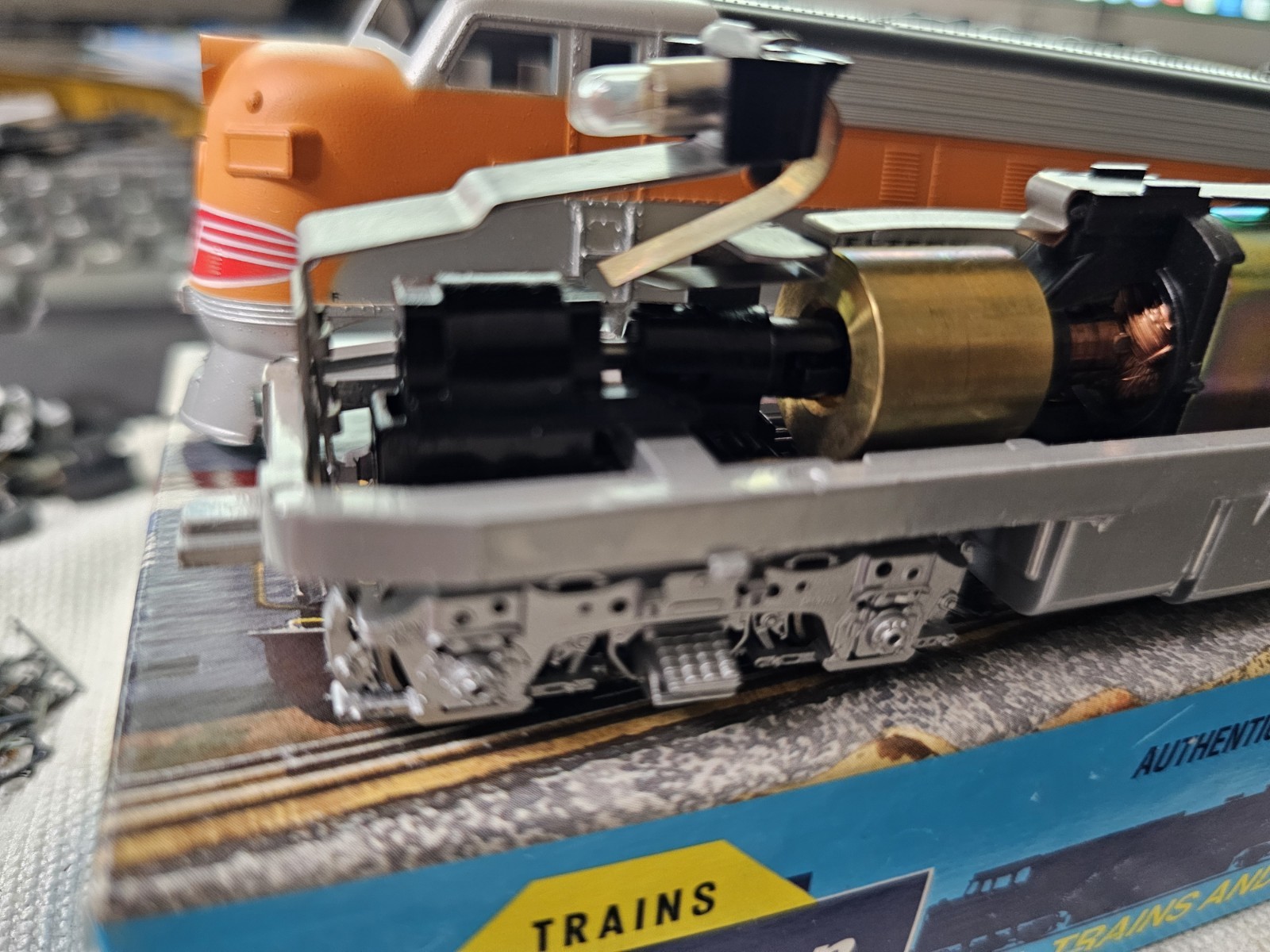 ATHEARN 3249 WESTERN PACIFIC F7A SUPER POWERED Diesel Locomotive C8