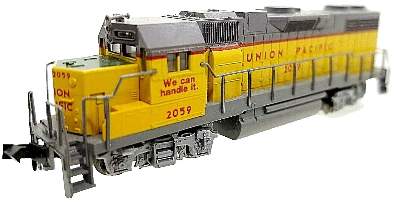 N Kato 176-015 EMD GP38/GP38-2 Union Pacific Loco #2059 (Tested-rapidcplrs) LNIB