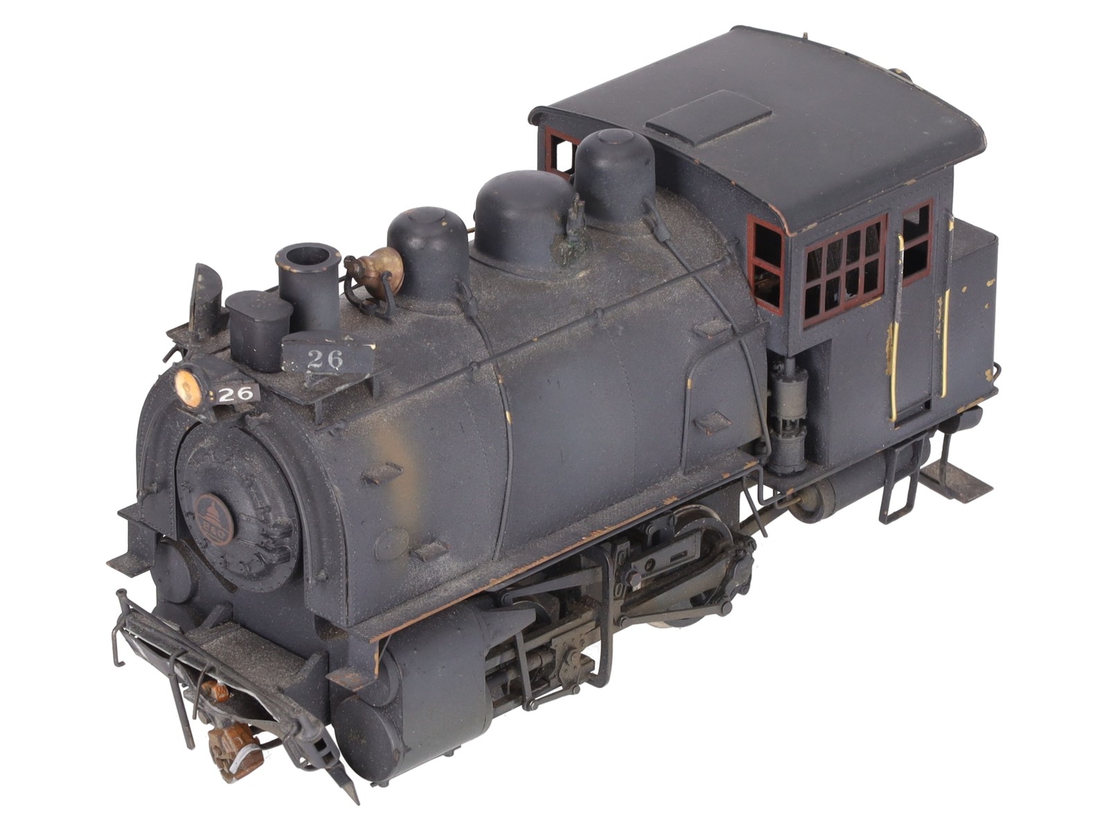 KTM Scale Models O BRASS 2-Rail B&O 0-4-0 T Dockside Switcher – Painted