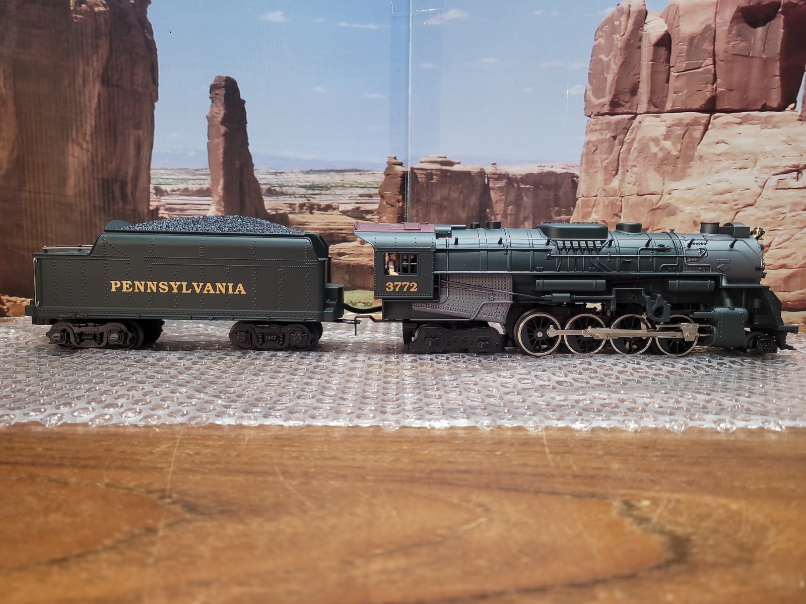 Lionel O Gauge Pennsylvania Berkshire JR Locomotive And Tender Railsounds