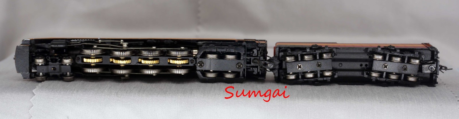 American Z Line BRASS 1721-2 SP DAYLIGHT GS4 LOCOMOTIVE 4443 Z Scale Z Gauge AZL