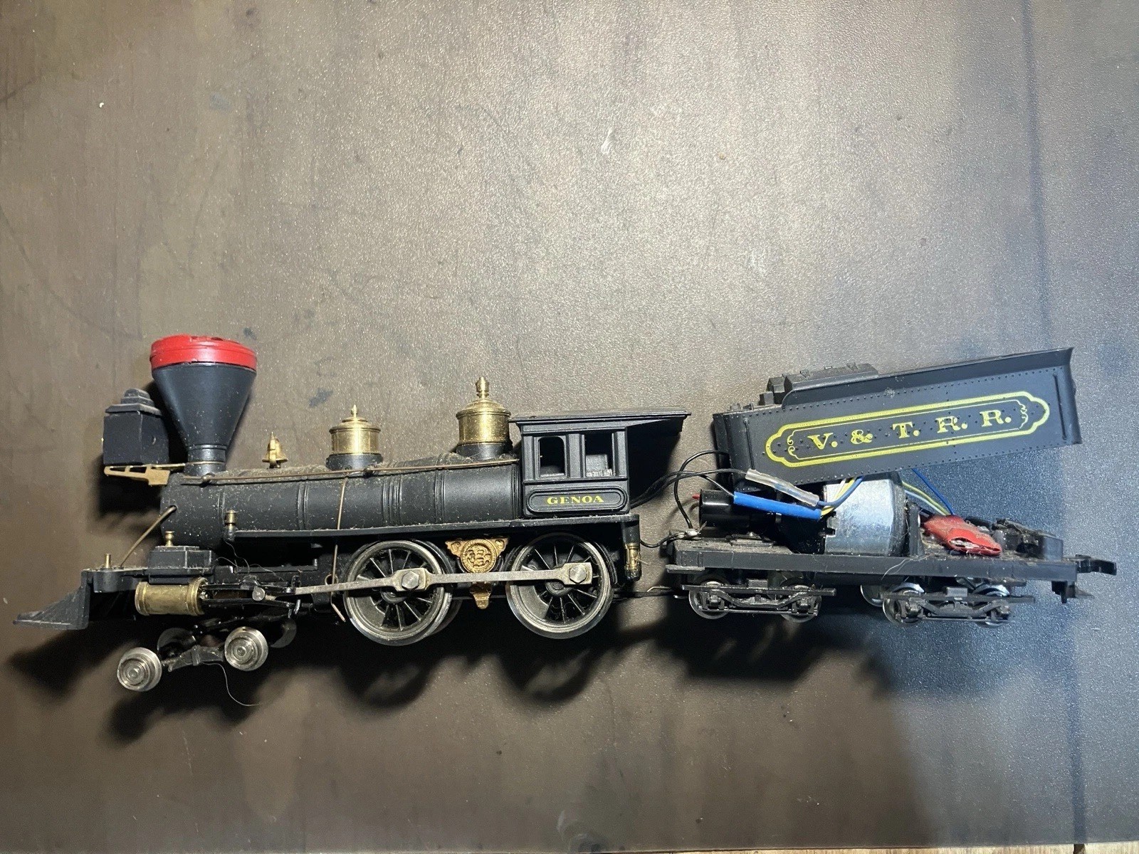 AHM Rivarossi HO 4-4-0 Steam Engine With Tender Virginia Truckee Geneoa DCC?