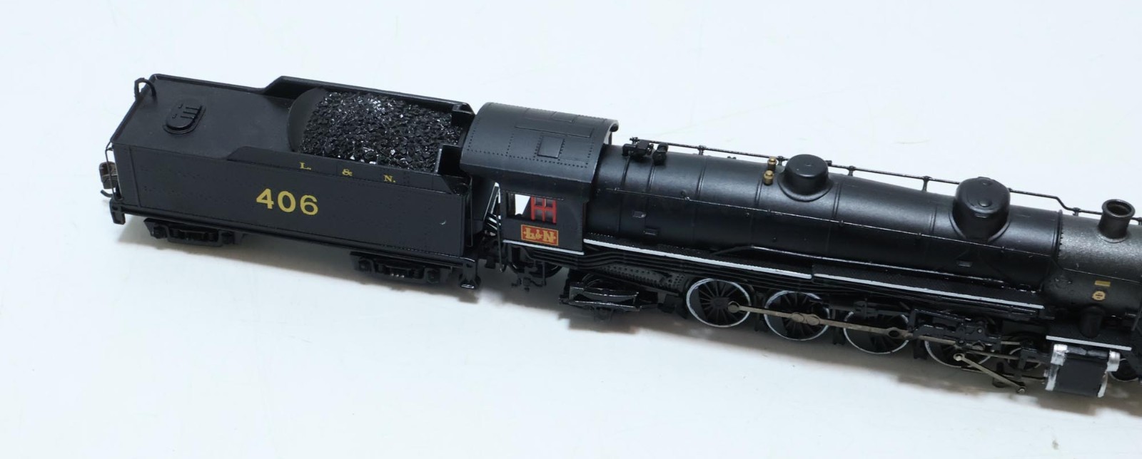 Bachmann L&N #406 4-8-2 Locomotive & Tender DCC N Scale