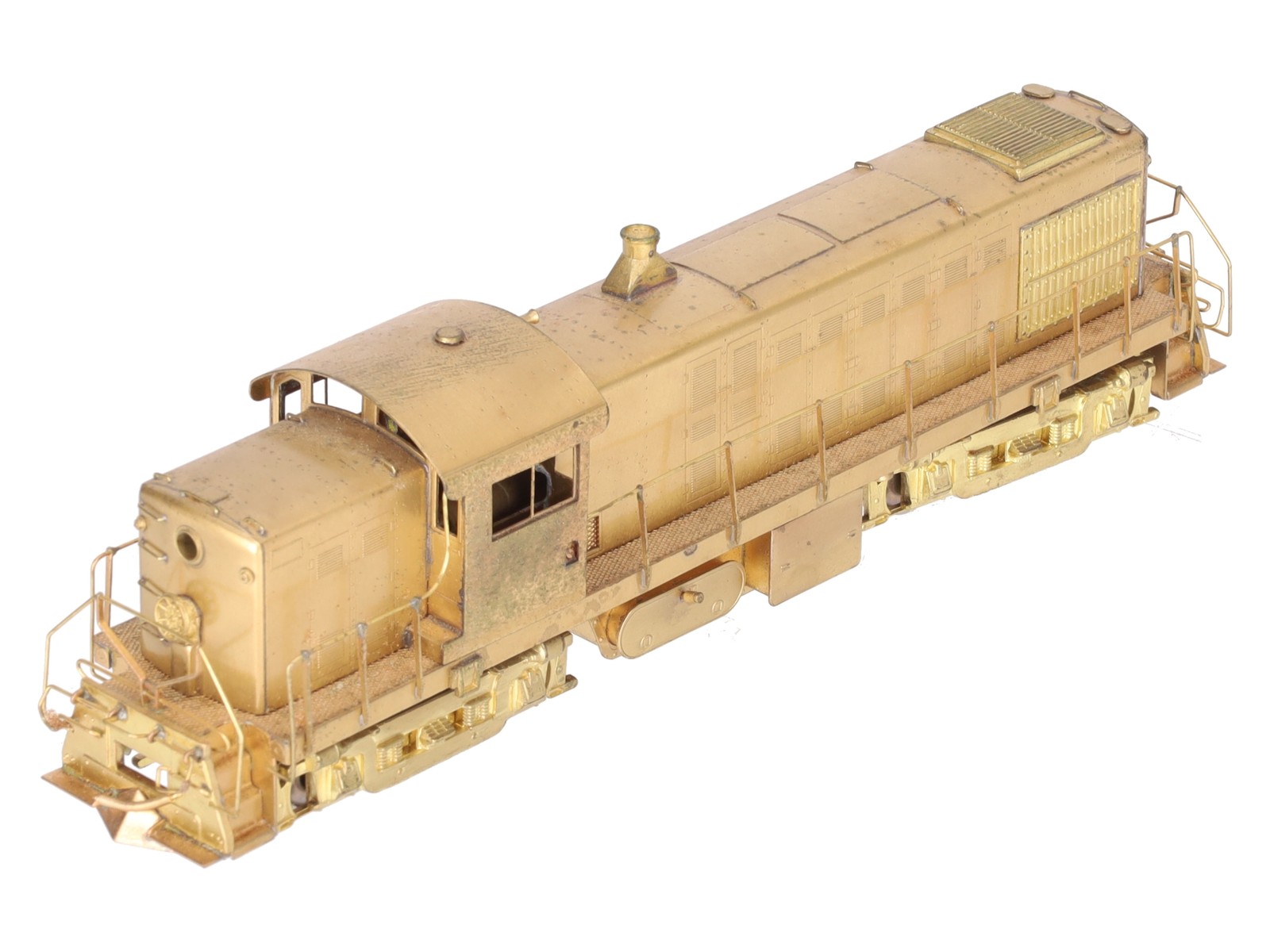 Alco Models D-106 HO Scale BRASS Alco RS-1 Diesel Locomotive – Unpainted EX/Box