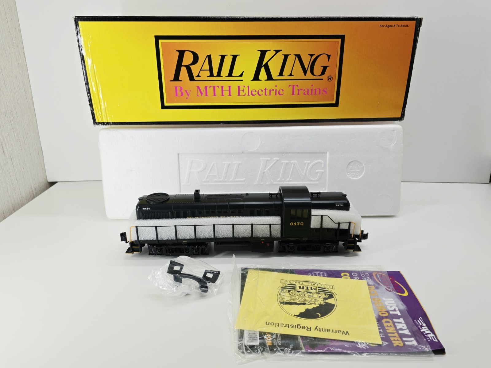 MTH – O – Pennsylvania RS-3 Diesel Engine Non-Powered #30-2792-3