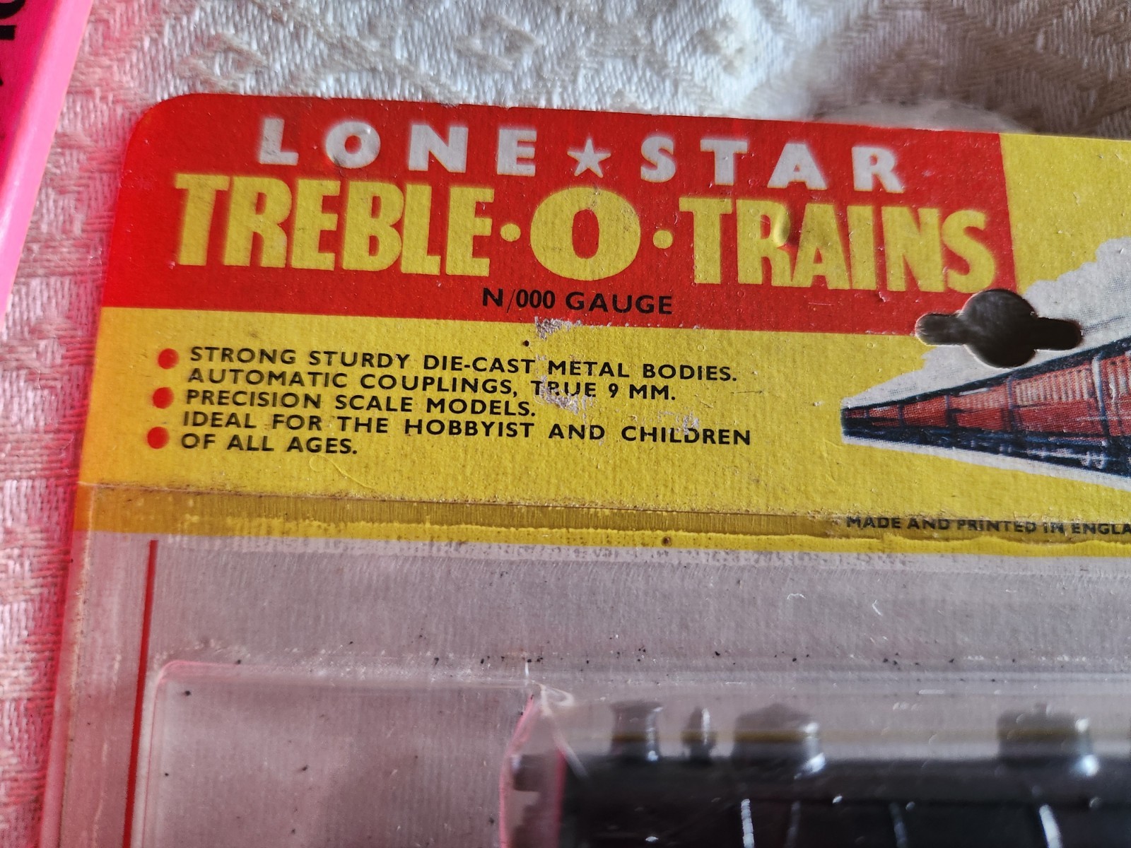 Lone Star Treble-O-Trains 76 Baldwin Steam Locomotive in Original Packaging