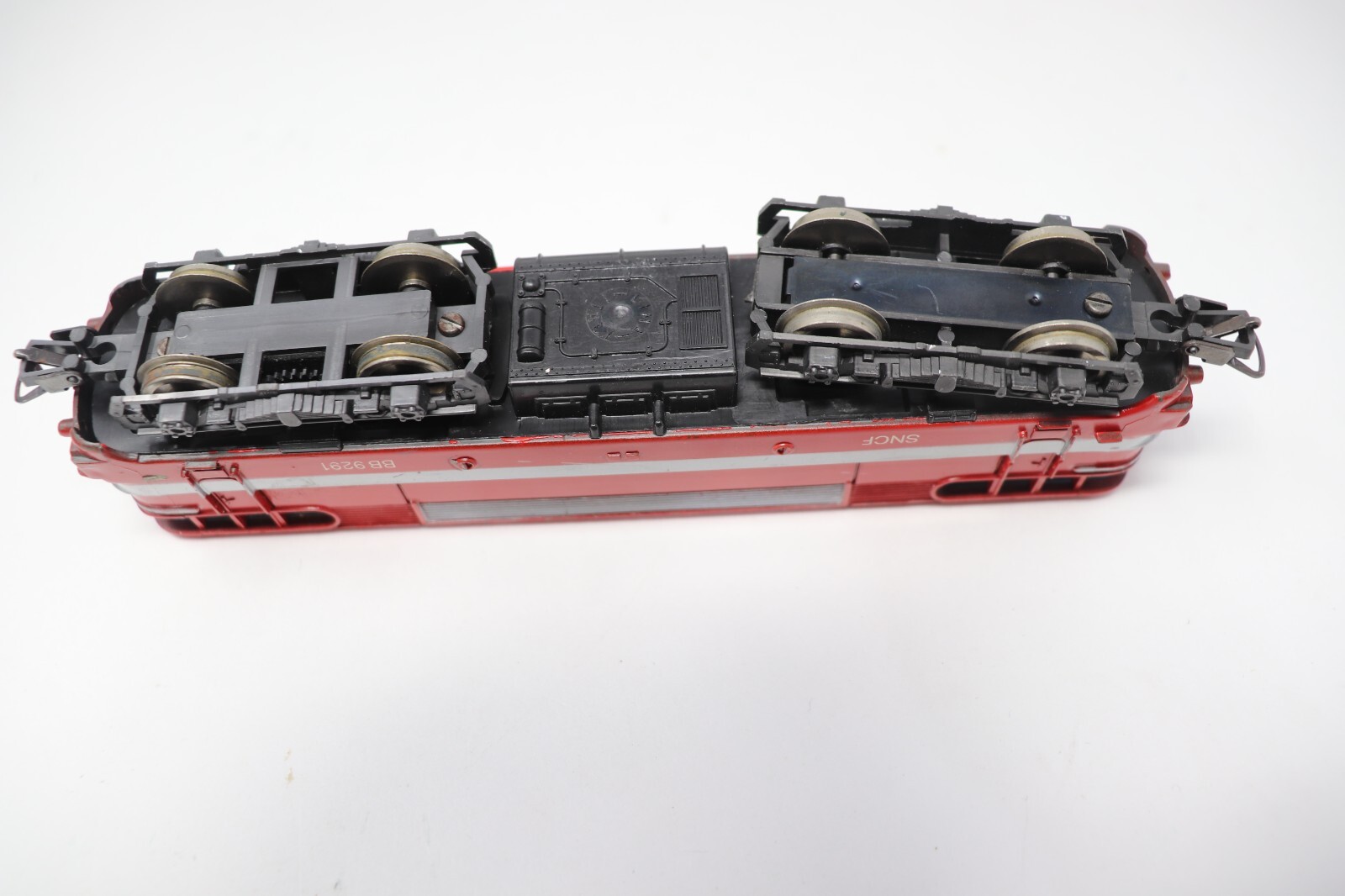Vintage Lima Italy 8359 SNCF Red Class BB 9291 Capitole HO E-Locomotive UNTESTED