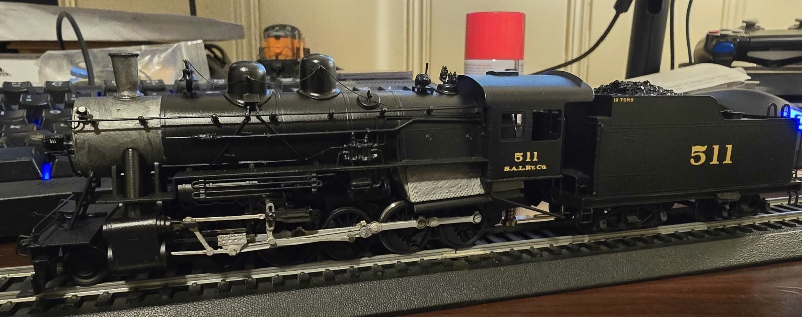 Ho Scale Brass Sunset SAL 2-10-0