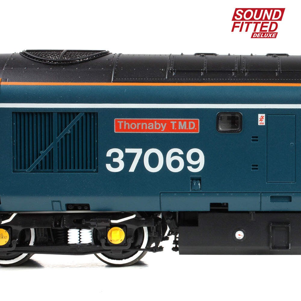 Bachmann 35-312SFX OO Gauge Class 37 37069 Thornaby TMD BR Blue DCC SOUND DELUXE