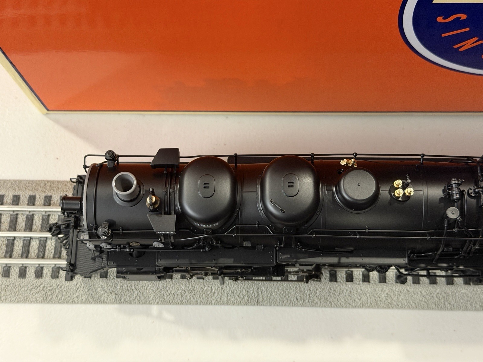 Lionel O-Scale 6-84472 Legacy ATSF Santa Fe Brass Hybrid Mikado Steam Locomotive