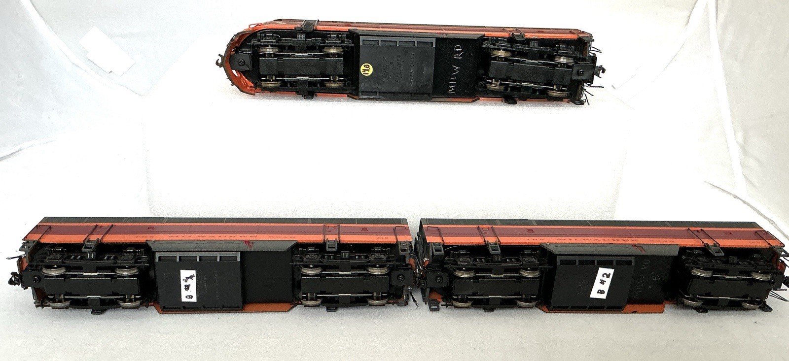 Proto HO C-Liner A-B-B Set All DCC Powered A-Unit also sound #23A 26B 26B KD’ S