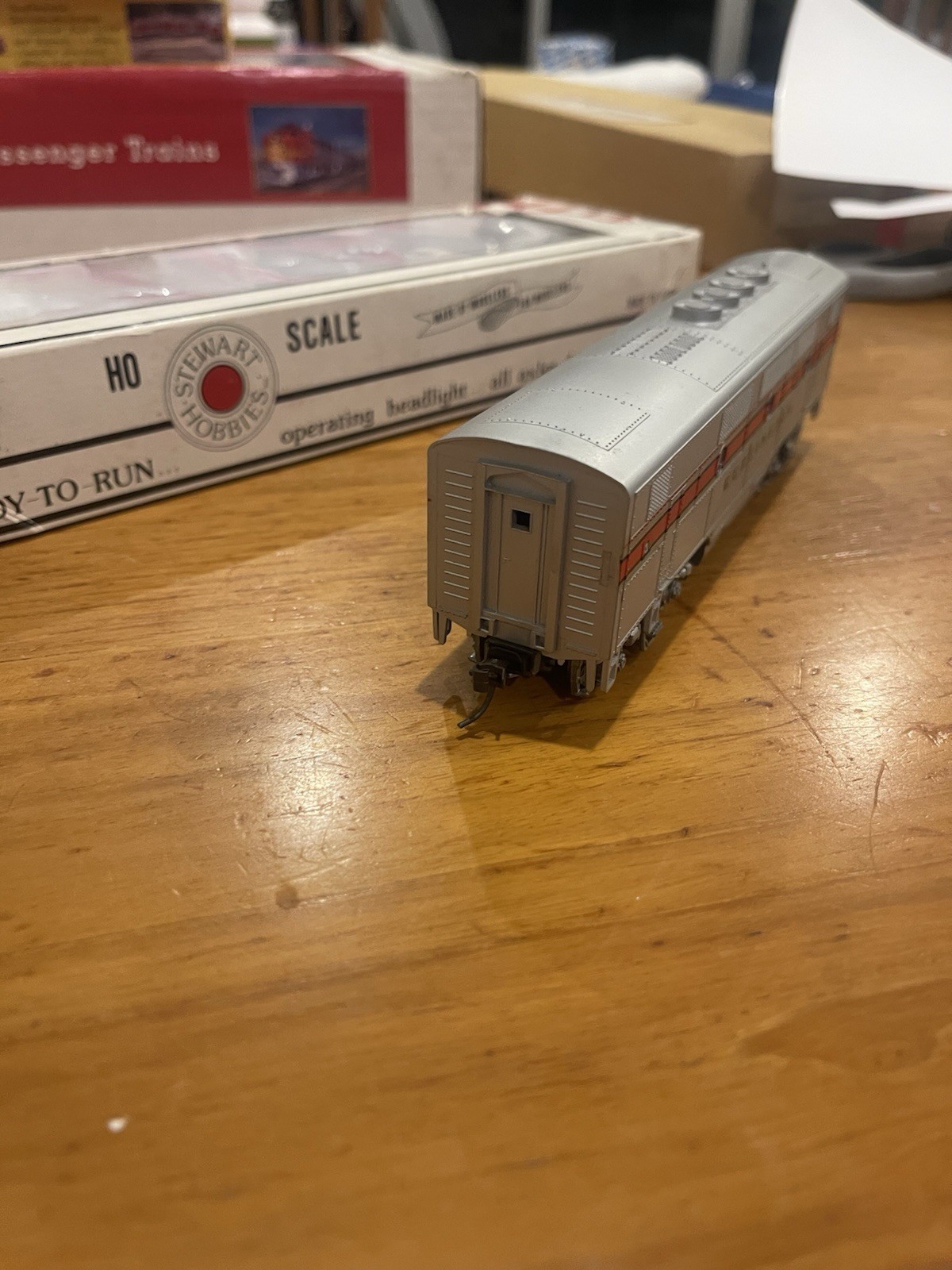 Stewart Hobbies HO Scale Burlington CB&Q Locomotive A-B Set-Vintage