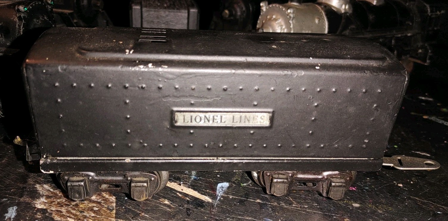 Vintage 6 Lionel Steam Locomotive Engine Parts & 2 Tenders (2)1684,246 & Unknown