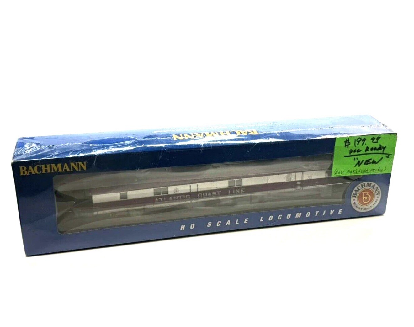 HO Bachmann Diesel Locomotive E7 Atlantic Coast Line DCC Ready Red Mars Strobe