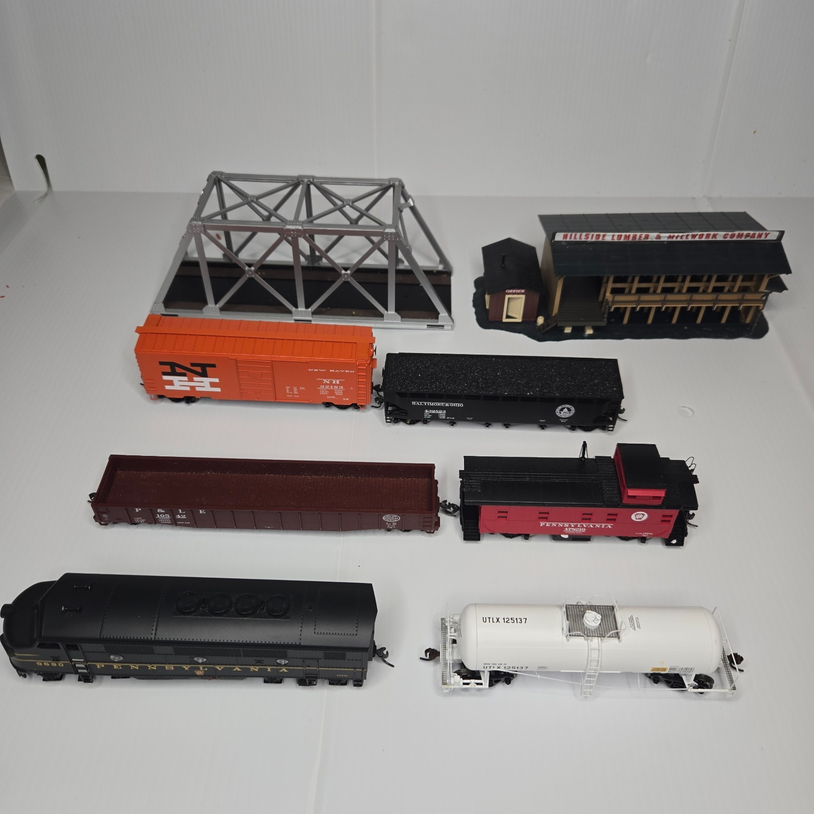 MTH HO Pennsylvania F3 Diesel Loco Proto-Sound 3.0 +DCS +Tank Car TESTED