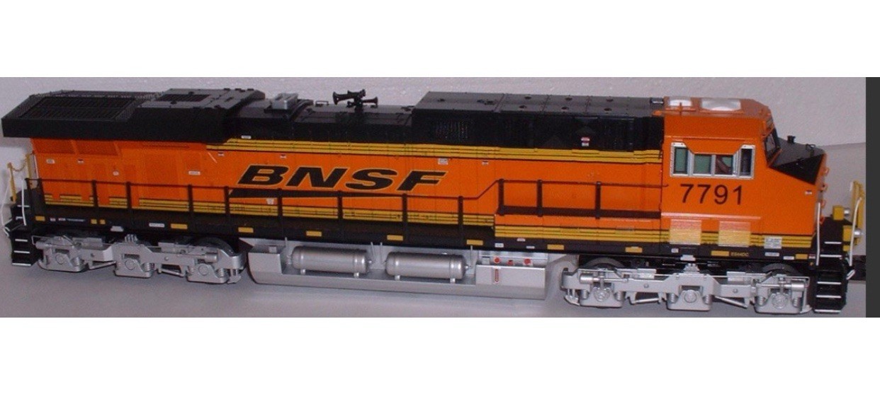 MTH PREMIER BNSF ES44AC NON-POWERED DIESEL ENGINE 20-2822-3! O SCALE