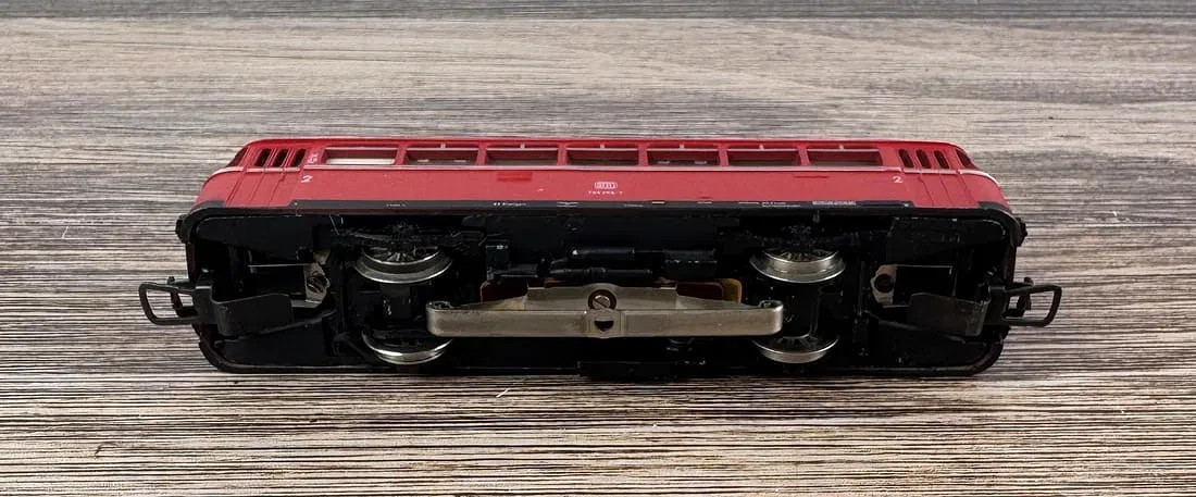 Märklin 3016 Schienenbus Railbus HO Scale DB Red w/ Box Made in W. Germany