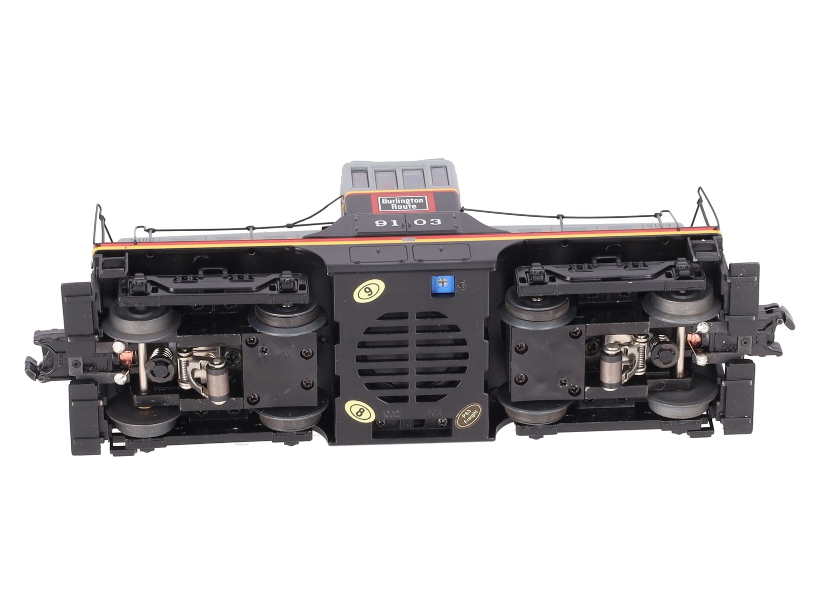 Atlas 30138000 O Gauge 44Ton Switcher Locomotive Burlington Route #9103 EX/Box