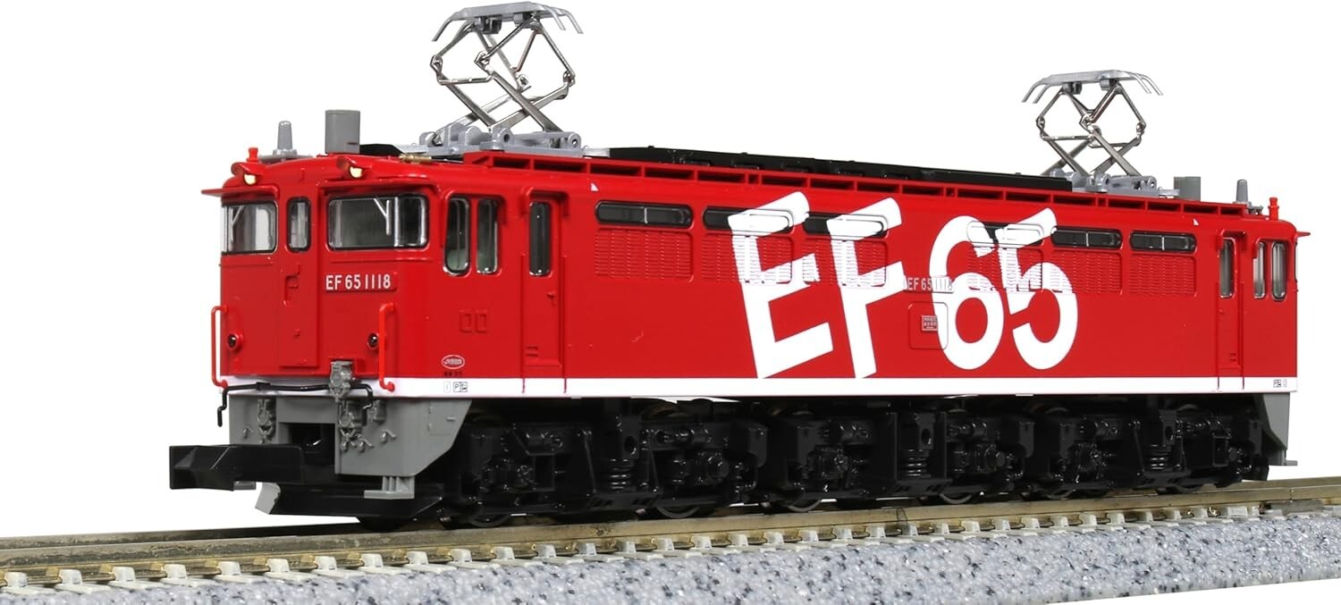 Kato 3061-9 Electric Locomotive EF65 1118 Rainbow N Scale F/S new
