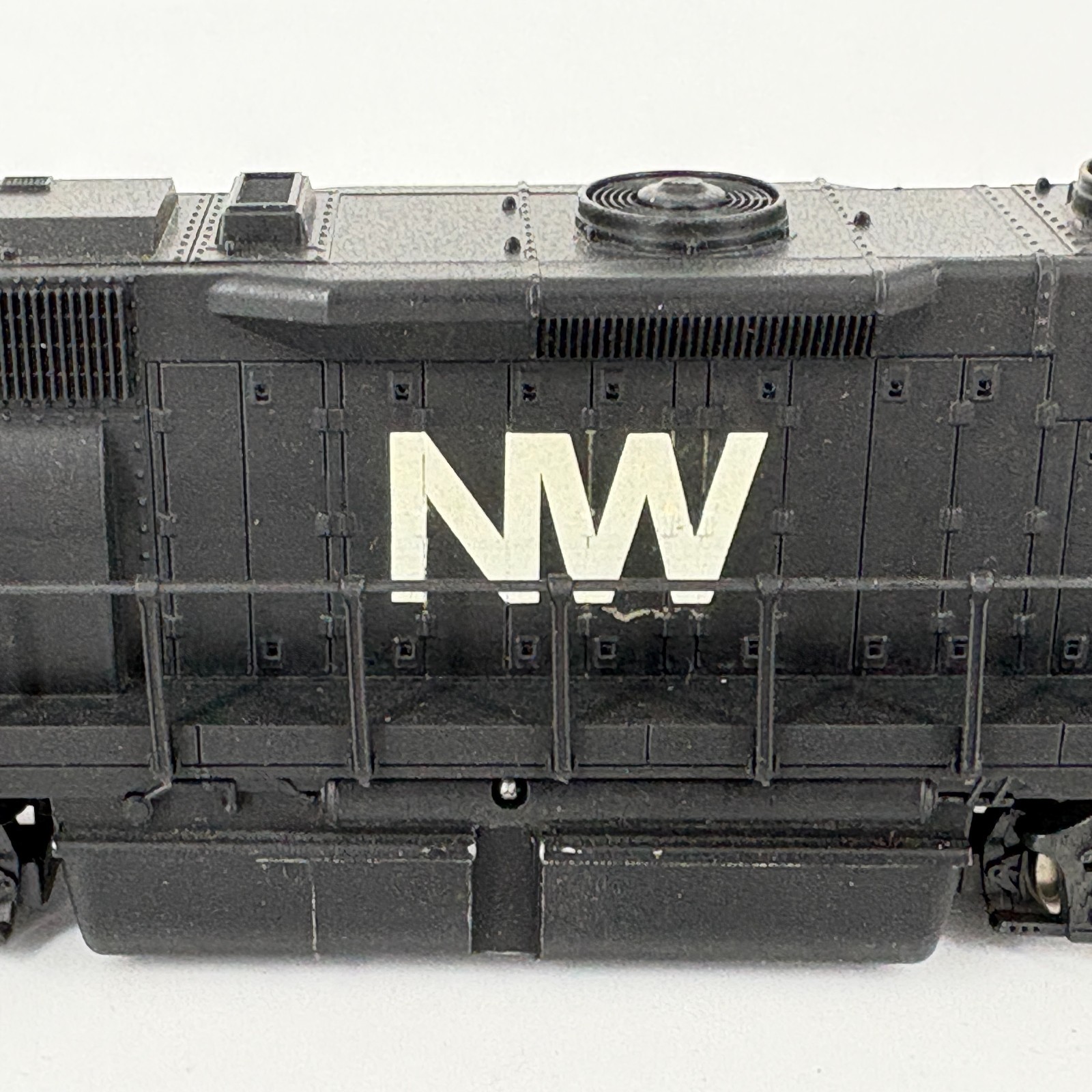 CUSTOM HO Atlas 7037 Norfolk Western GP40 Diesel Locomotive NW #1338 TESTED