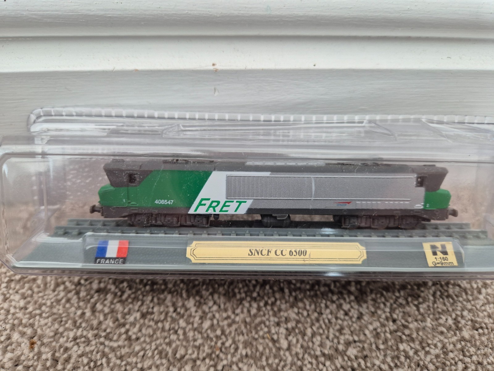 DEL PRADO N GUAGE 1/160 SNCF CC 6500 FRANCE LOCO LOCOMOTIVE TRAIN MODEL