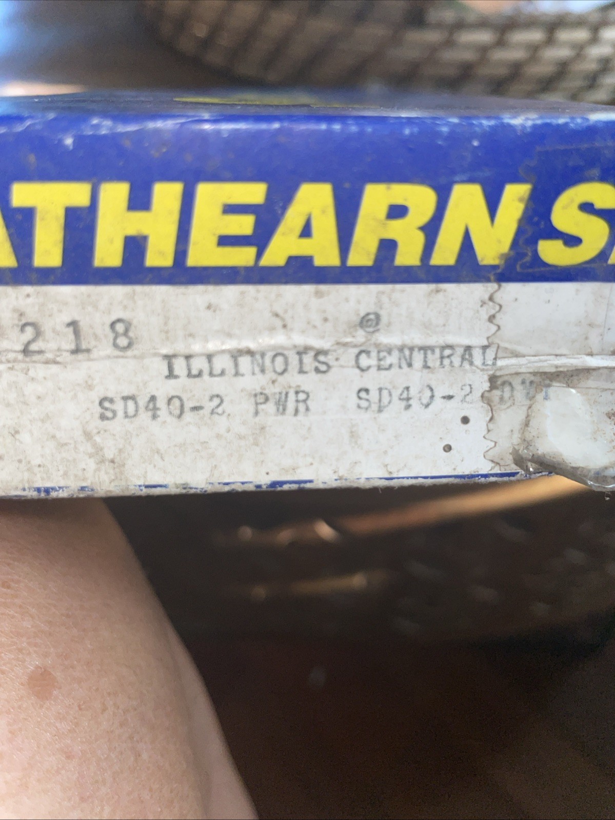 Athearn HOnScale Illinois Central SD40-2 Powered & Dummy Diesel Locomotives NOS