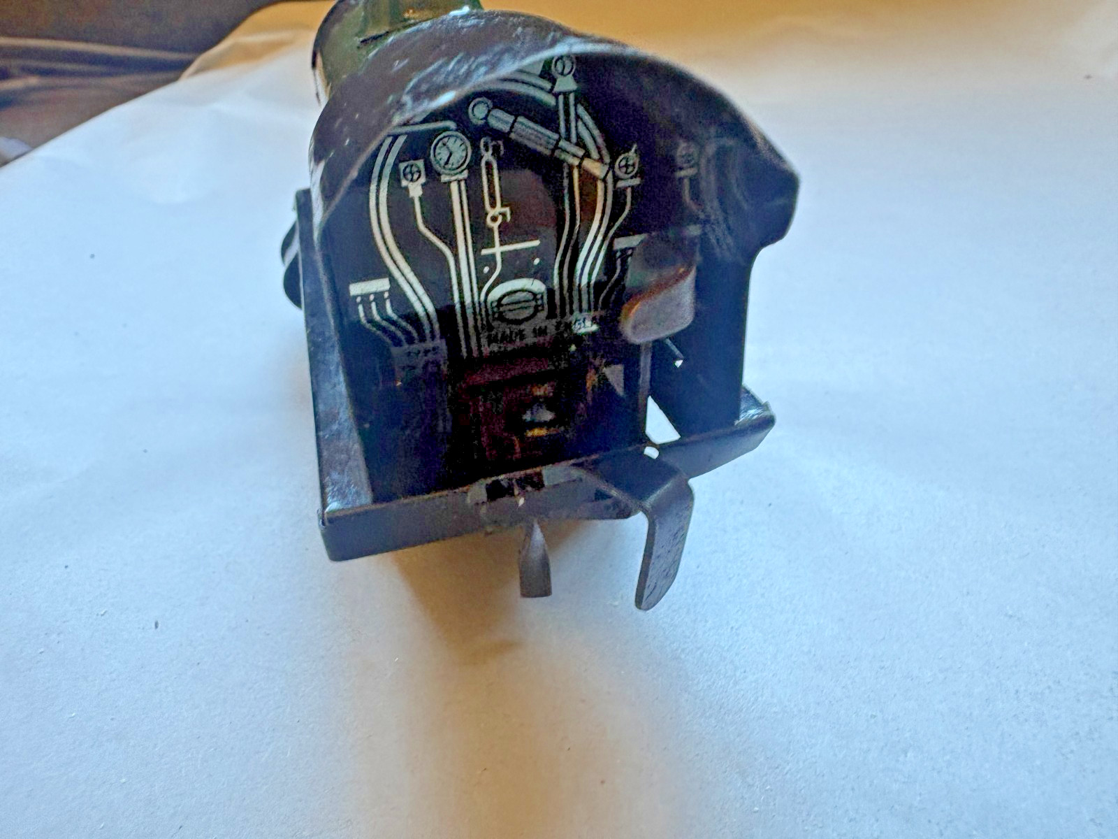 Vintage Tin Clockwork Hornby LOCOMOTIVE British Rail 60985 by Meccano, A6