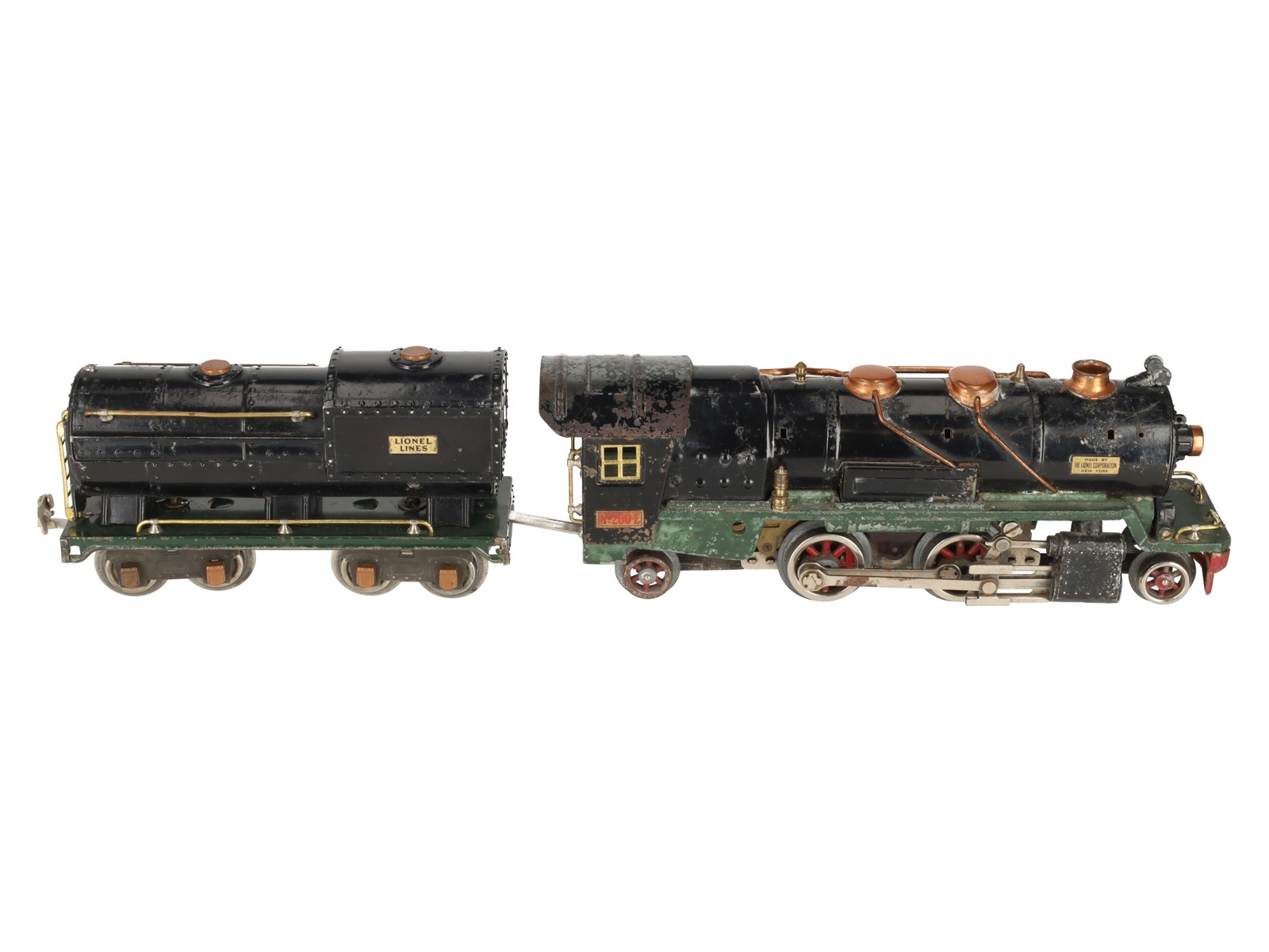 Lionel 260E Vintage O Prewar 2-4-2 Tinplate Steam Locomotive w/ 260T Tender