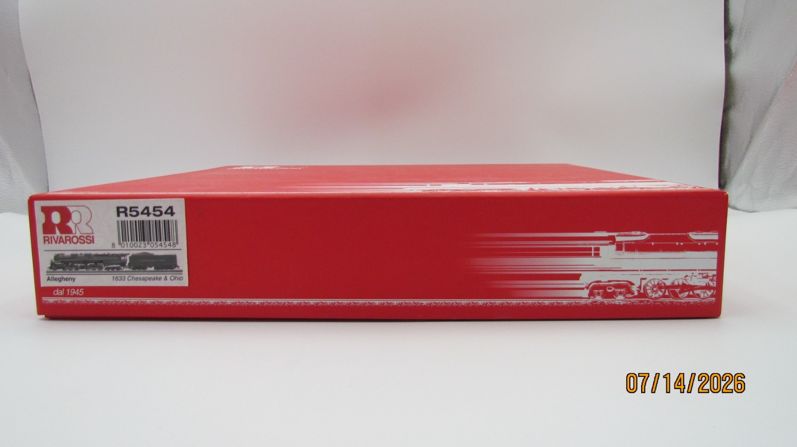 Rivarossi HO #R5454 2-6-6-6 Allegheny Chesapeake & Ohio #1633 NIB