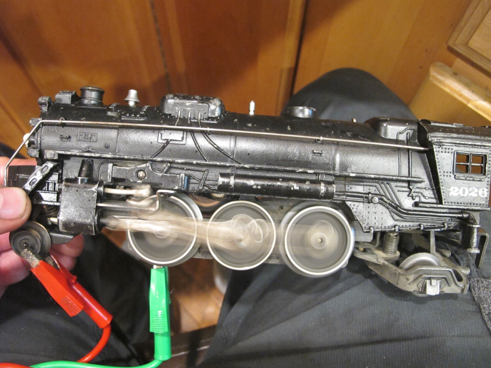 Lionel Vintage Postwar No. 2026 2-6-2 Locomotive~runs lights smoke