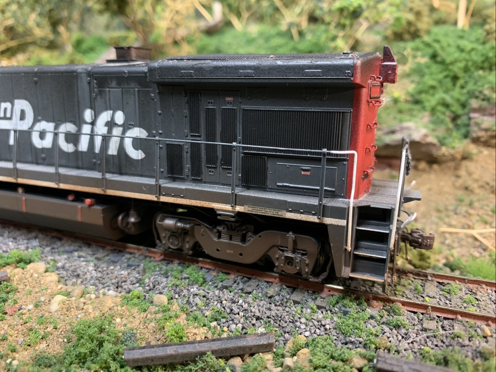 RAPIDO 18568 GE B36-7 SP SOUTHERN PACIFIC #7766 DCC/SOUND Weathered SP UP