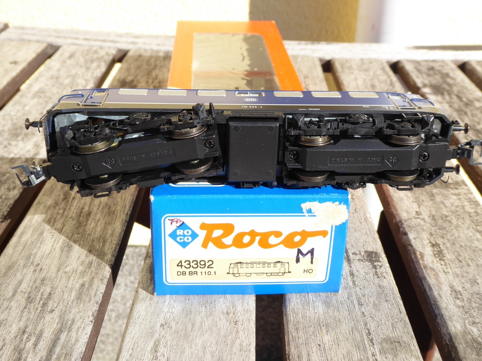 Roco 43392 H0 3-Leiter Direct Current Dc Locomotive Br 110 233-4 DB Epoch 4