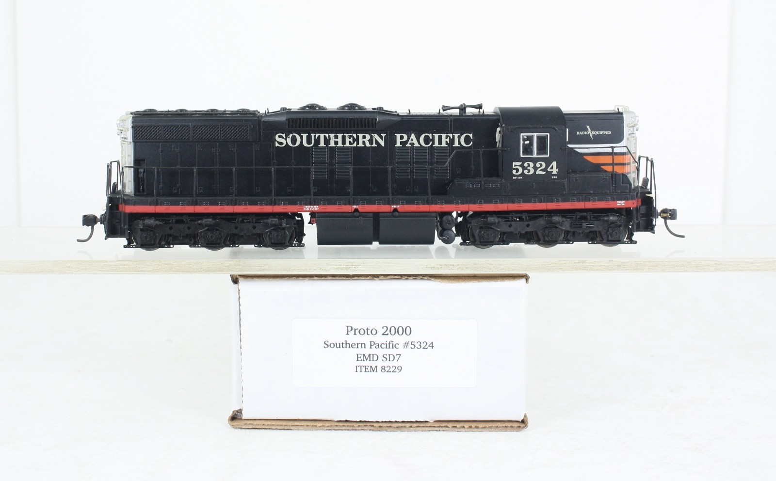 HO Proto 2000 8229 Union Pacific SD7 Diesel Locomotive Excellent #5324 DCC Ready