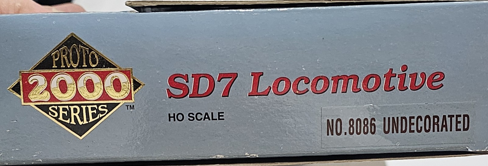 proto 2000 ho locomotive 8086 SD 7 Undecorated