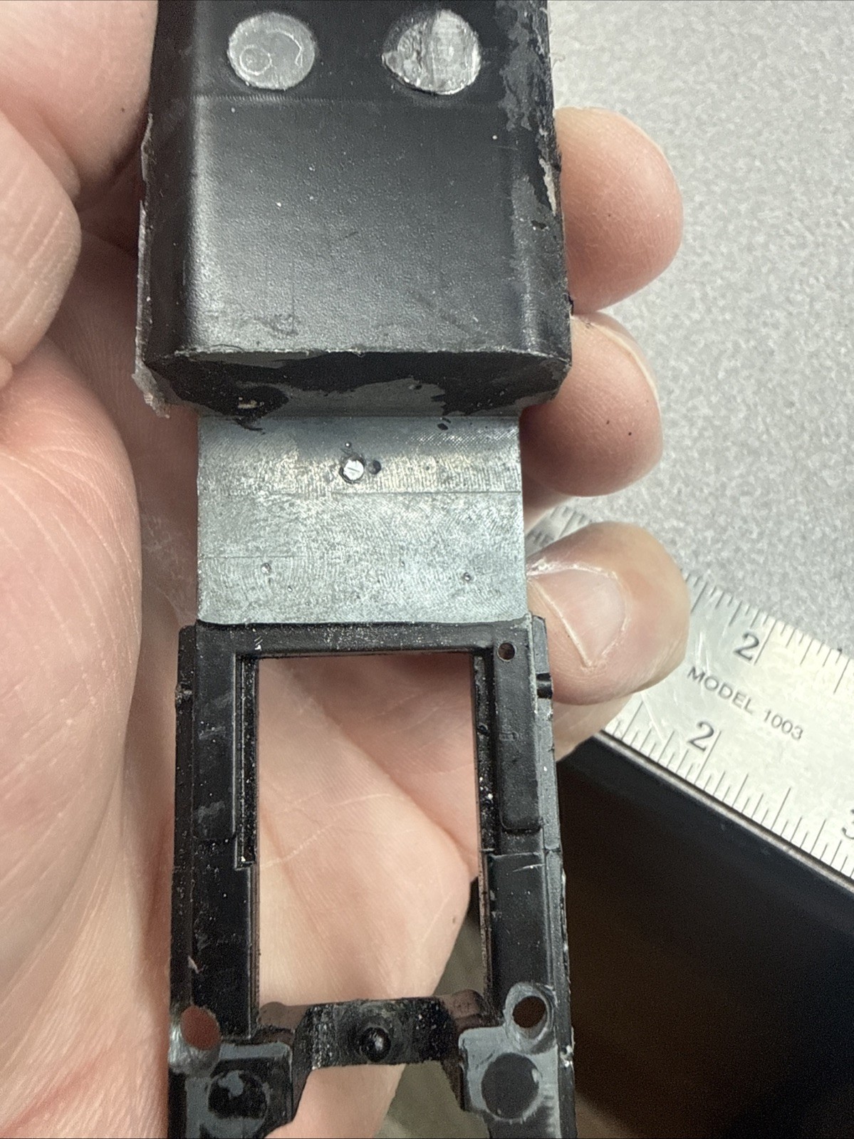 Ho Athearn Chassis Frame Unspecified Altered For Can Motor With Air Tanks Look