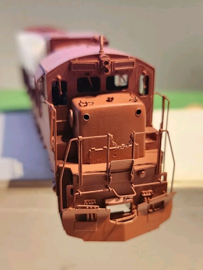 Overland Models HO Scale Brass MP C36-7 Diesel Engine Painted Unlettered