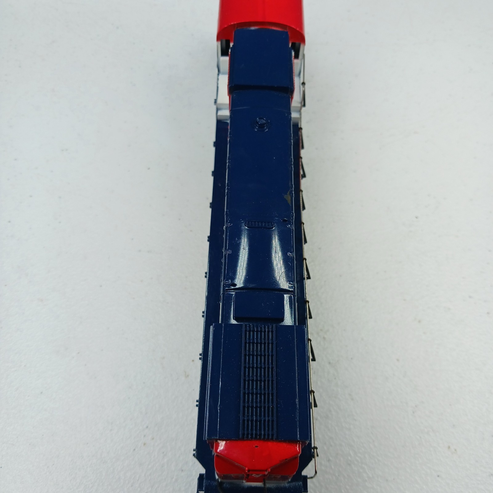 TYCO Diesel Locomotive ALCO Century 430 Spirit of ’76 HO Lighted White Blue Red