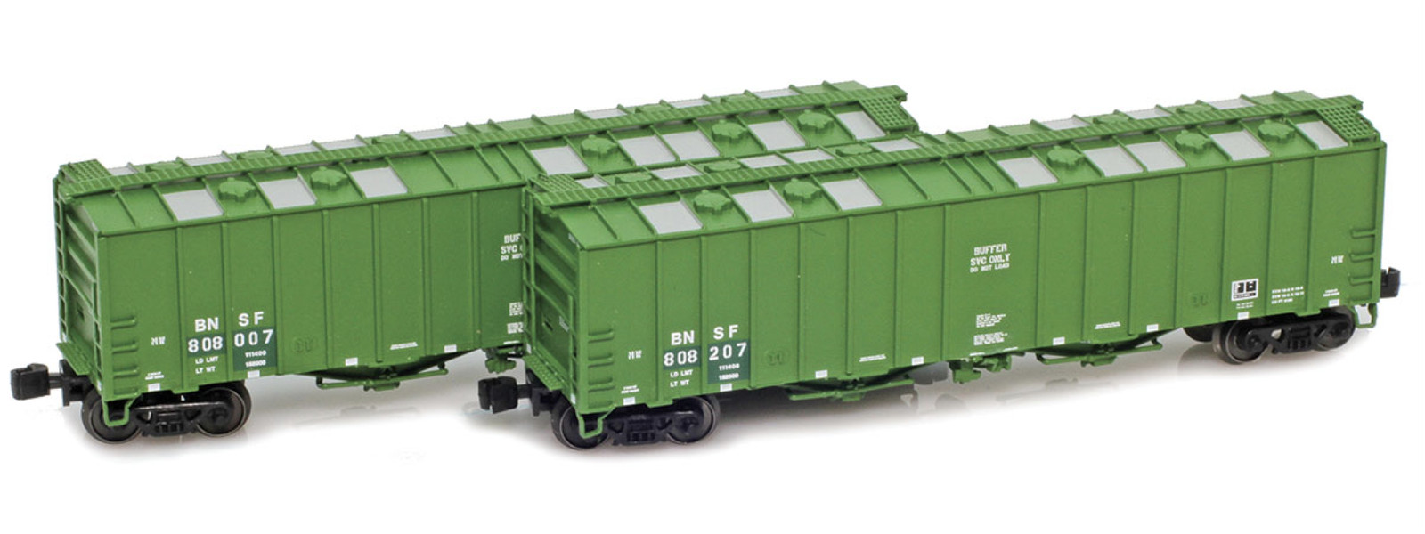 AZL 916051-1 Z Scale BNSF Burlington Northern Airslide Hoppers 2-Pack *NEW