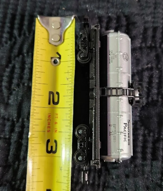 High Speed Metal Products N Scale Southern Pacific Tanker Car NEW
