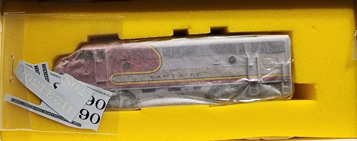 Oriental Limited HO Scale Brass EMD F3A 1500HP PhaseIII Diesel AT&SF PLATED