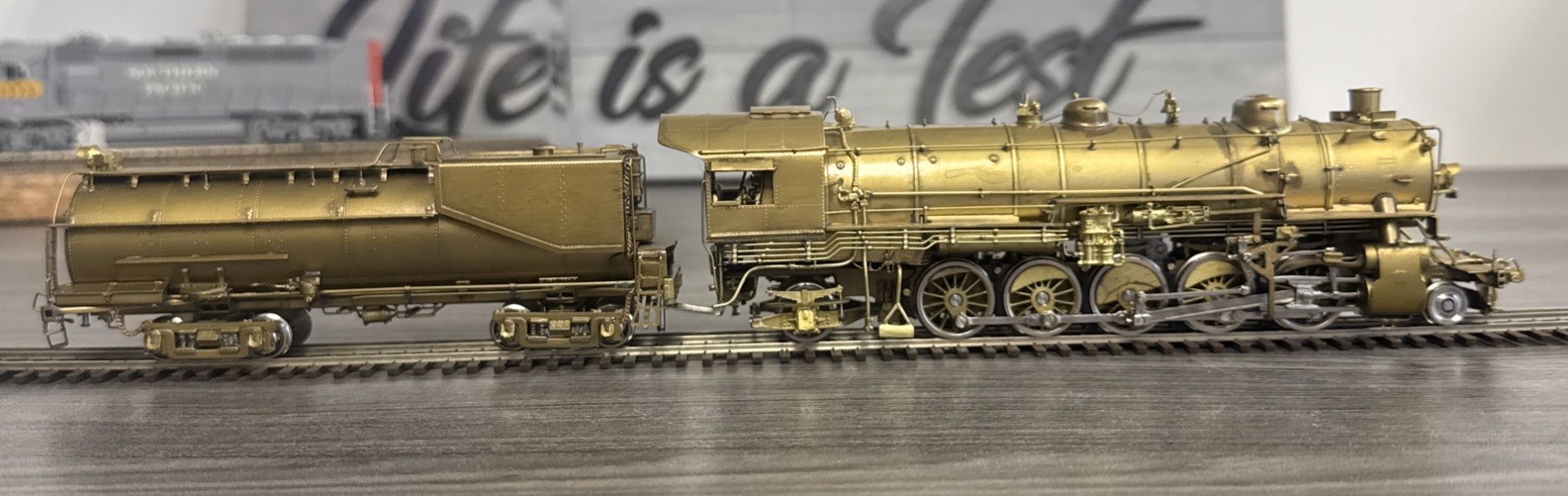 Sunset Models HO Brass HO-19A Southern Pacific F-1 2-10-2 Steam Engine DNR/NIB!