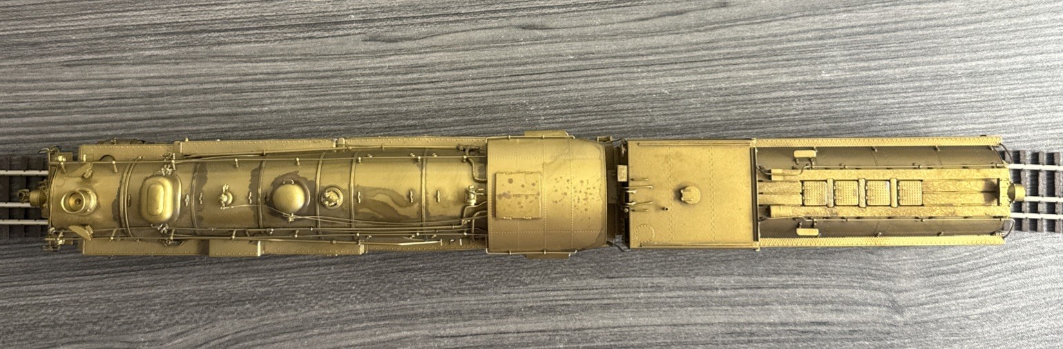 Sunset Models HO Brass HO-19A Southern Pacific F-1 2-10-2 Steam Engine DNR/NIB!