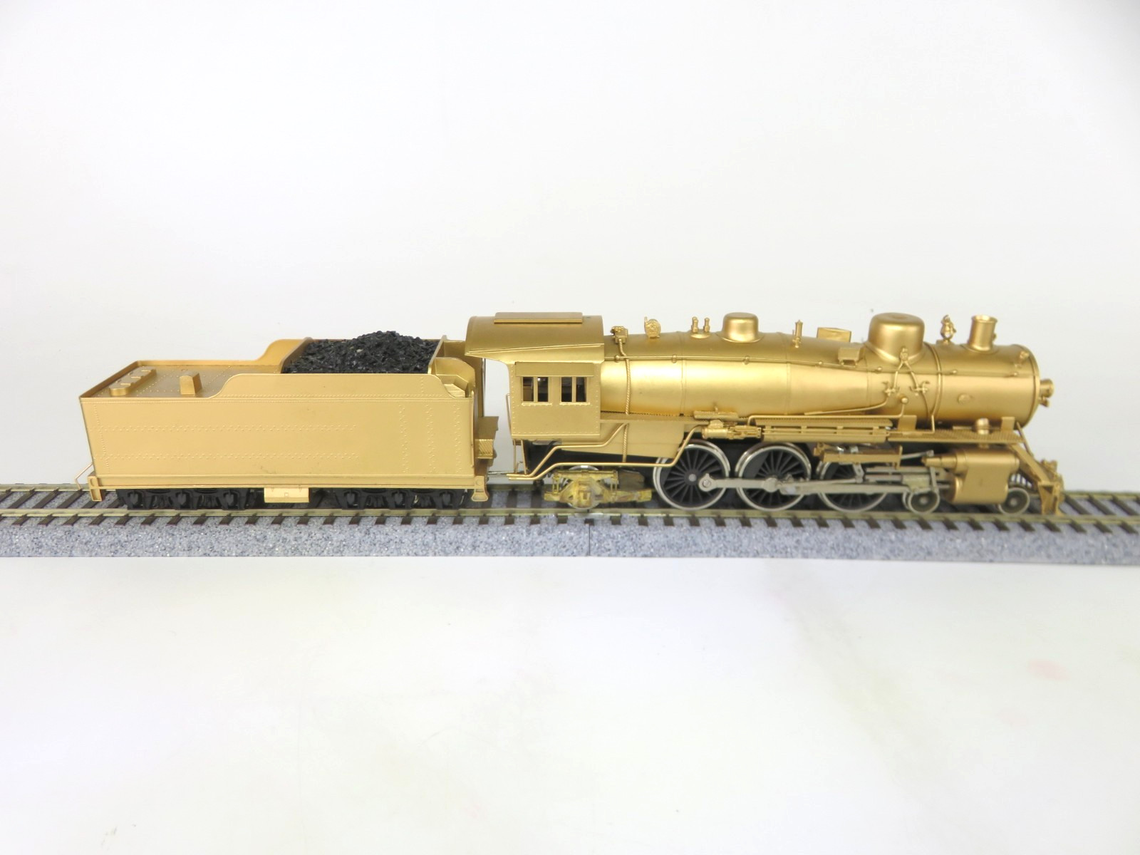 AHM HCB #425 Brass HO Scale ATSF Santa Fe 4-6-2 Class 3160 Steam Locomotive