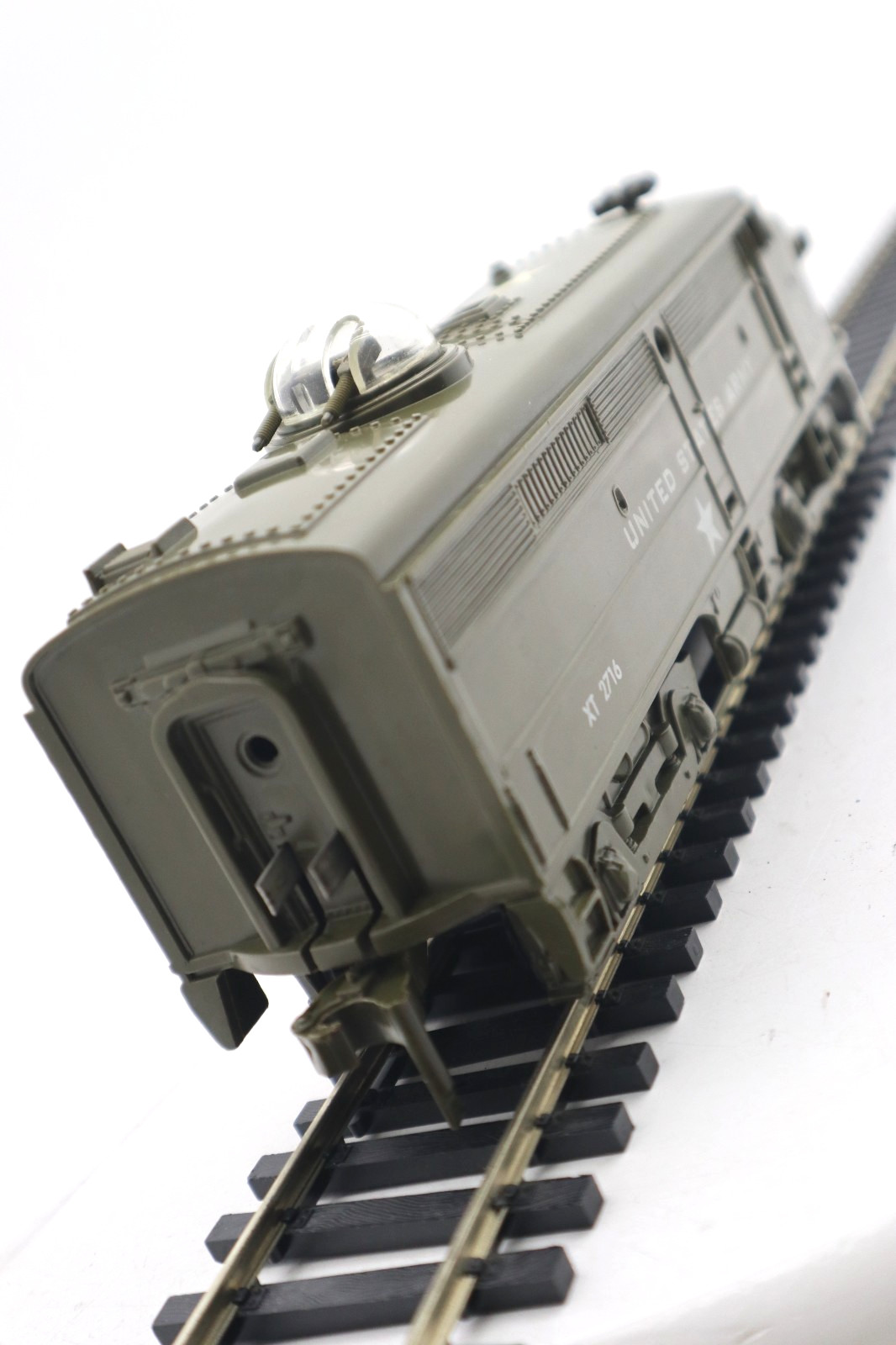 KMT Kusan Auburn 2716, O, 2 Rail, U. S. Army Alco Diesel Locomotive, C-7 EX