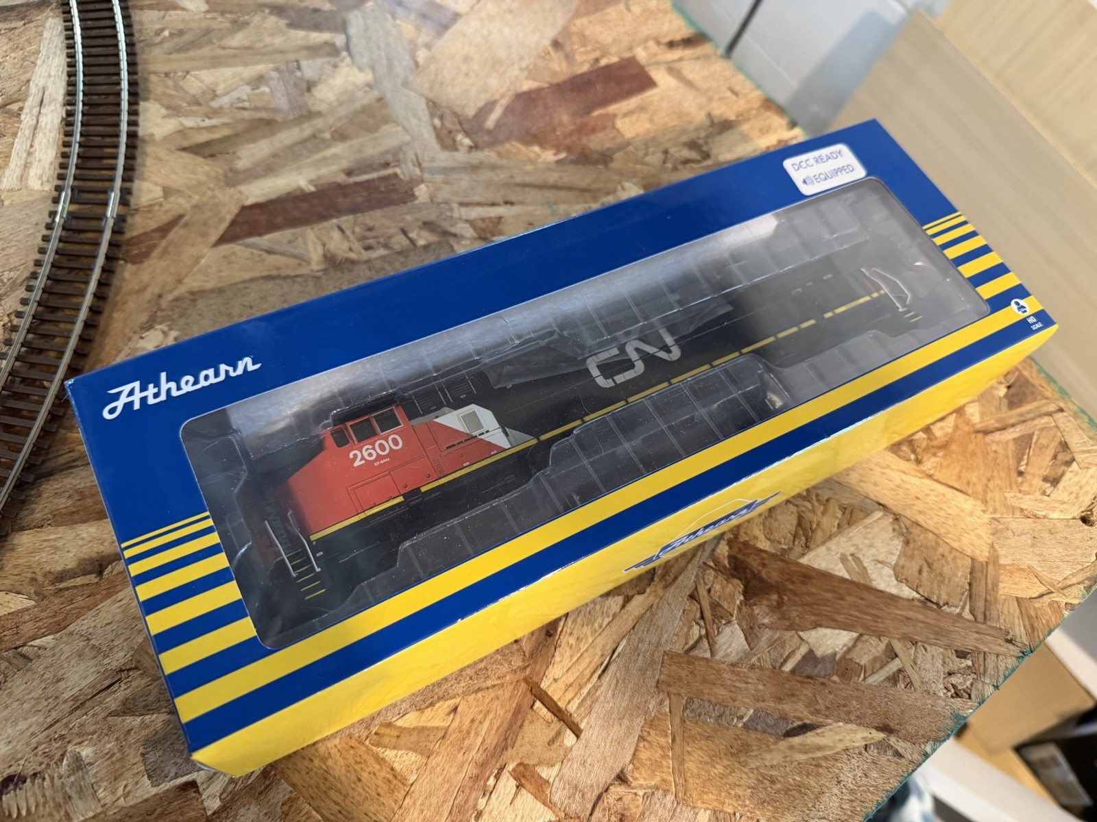 Athearn HO Canadian National Dash 9-44CW #2600 DCC and Sound INSTALLED ATH78059