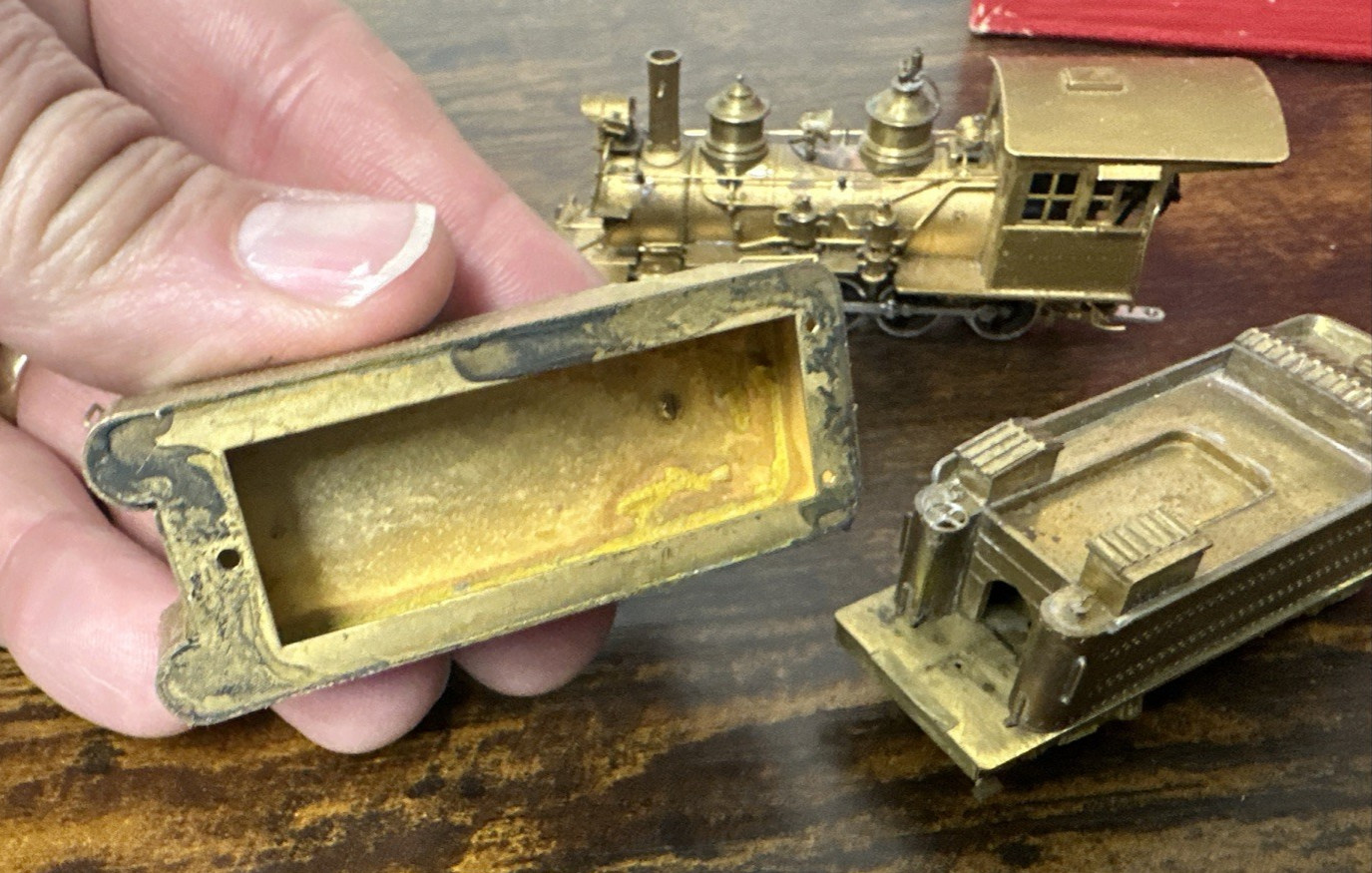 Westside Model Co. HOn3 Brass 2-8-0 Class C-16 D&RGW #278 w/Custom Tender DNR