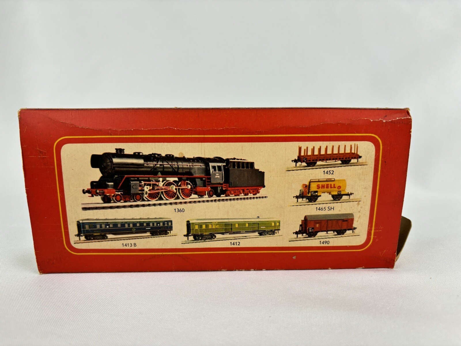 Vintage HO Electric Train Engine- New Haven #1343- FLEISCHMANN- Germany Rare