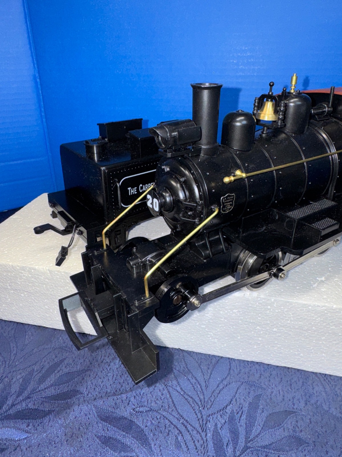 1999 HLW Hartland 0-4-0 Carpenter Commemorative G Gauge Locomotive w/Tender